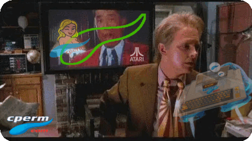 BTTF II videophone termination scene